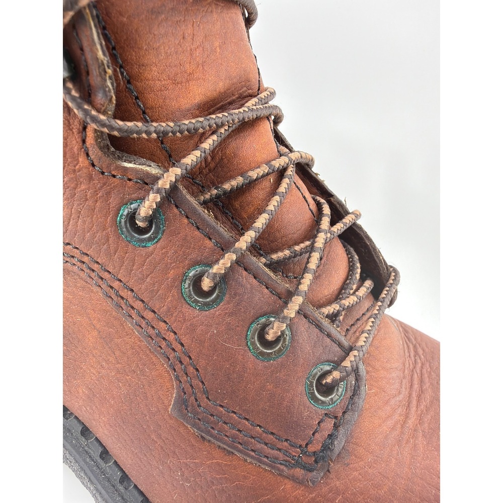 Red Wing 2326 Work Boots 7 Brown Leather Steel Toe Workwear Streetwear USA - Picture 3 of 9